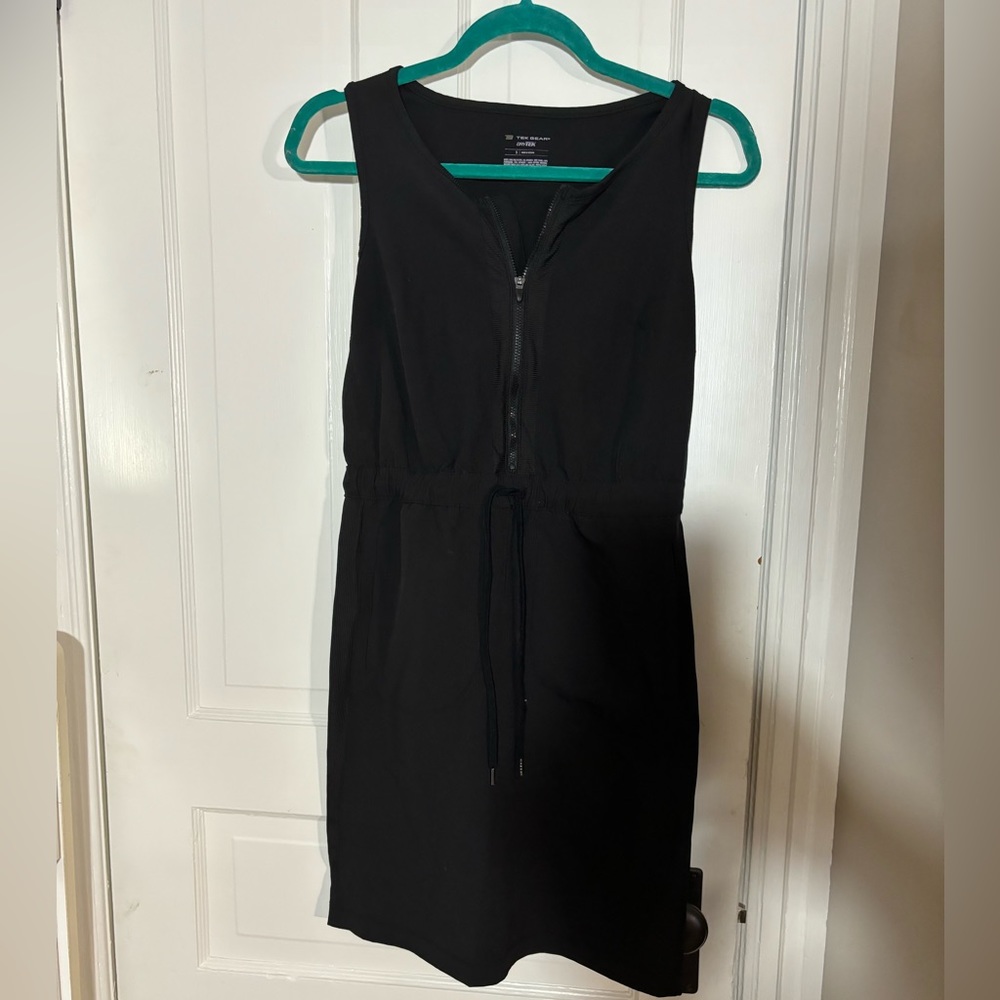 size small, dry tek, black, athletic dress
